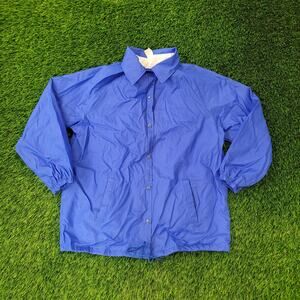 Vintage 80s Coach Jacket Womens M 23x27 Baggy Windbreaker